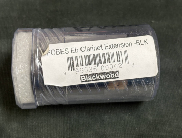 Photo Clark Fobes Blackwood Extension for Eb Sopranino Clarinet in Original Packaging